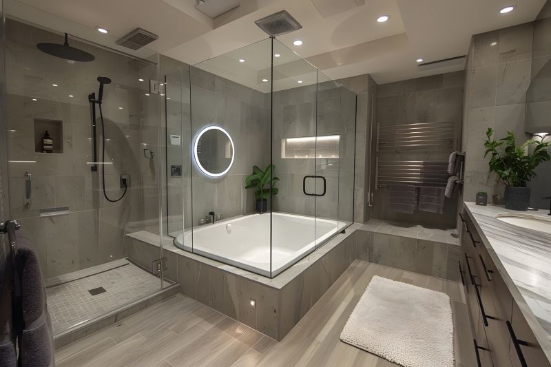 Elegant Tub Area